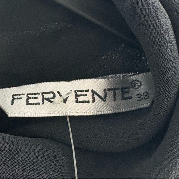 Black Halter Mini Dress - Picture 3 of 3